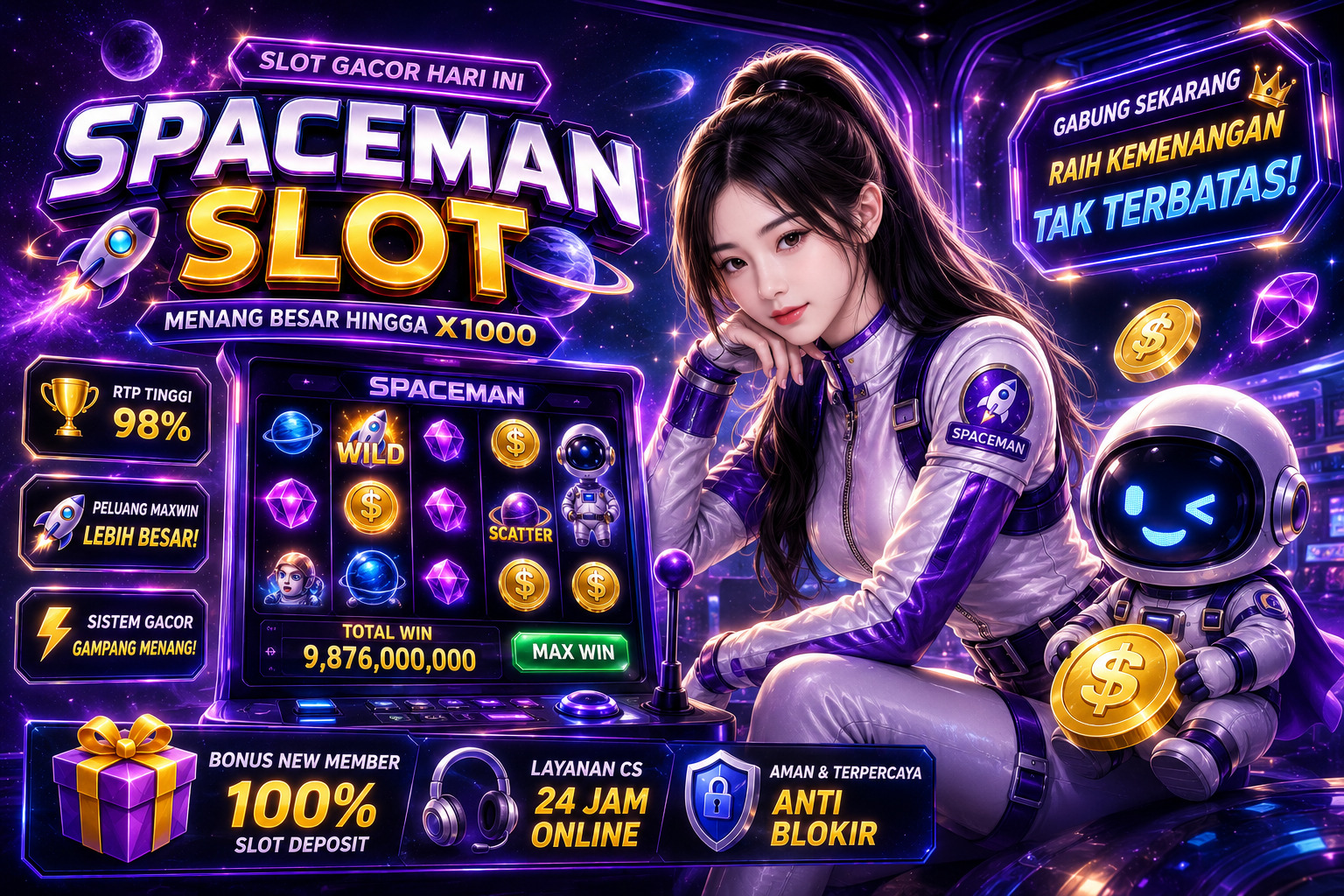 Spaceman Slot Online dan Daya Tarik yang Sulit Diabaikan